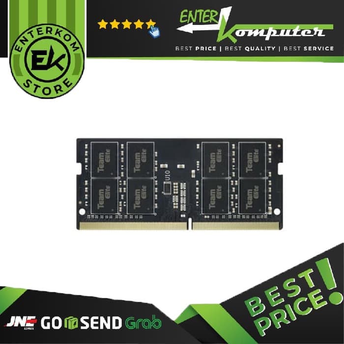 Team Elite SO-DIMM DDR4 PC25600 3200MHz 16GB (1x16GB) 22-22-22-52 - TED416G3200C22-S01 - foto 1
