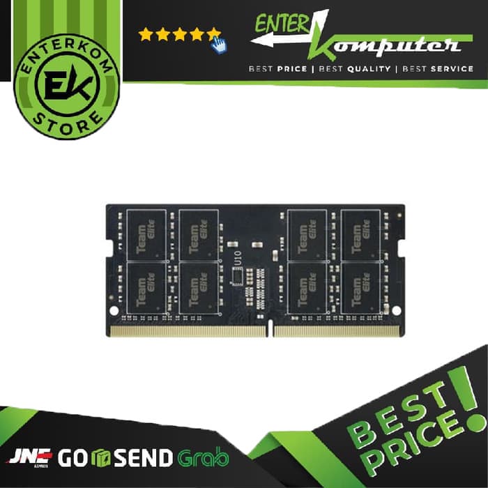 Team Elite SO-DIMM DDR4 PC21300 2666MHz 4GB (1x4GB) 19-19-19-43 - TED44G2666C19-S01 - foto 1