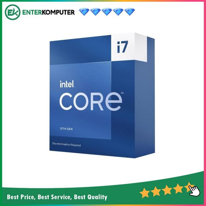 Intel Core i7-13700 2.1GHz Up To 5.2GHz - Cache 30MB [Box] Socket LGA 1700 - Raptor Lake Series - foto 1