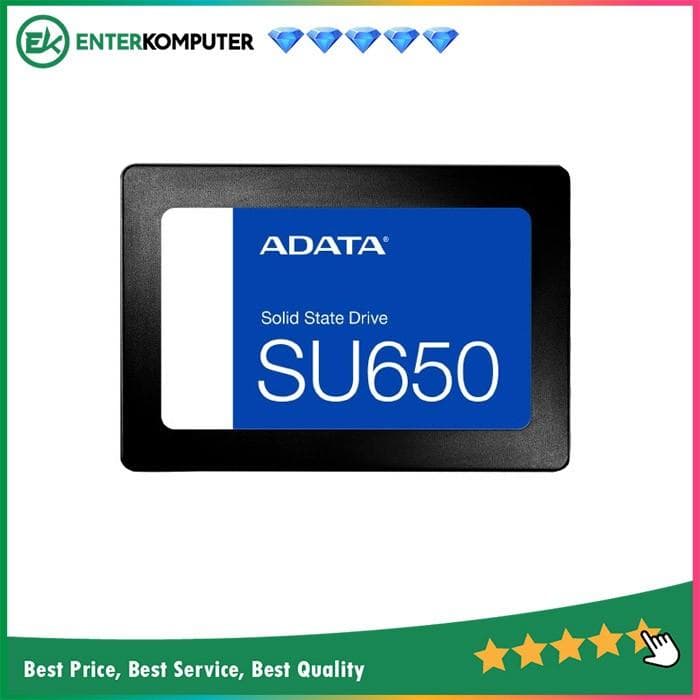 ADATA SSD SU650 512GB SATA III ( R/W Up to 520 / 450MB/s ) ASU650SS-512GT-R - foto 1