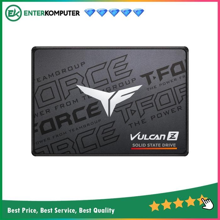 Team T-Force Vulcan Z SSD 512GB SATA3 - T253TZ512G0C101 - R 540MB/s & W 470MB/s - foto 1