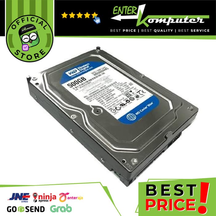 WDC 500GB SATA2 - Used & Garansi 1 Th - foto 1