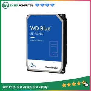 WDC 2TB SATA3 256MB - 7200RPM - Blue - WD20EZBX - Garansi 2 Th - foto 1