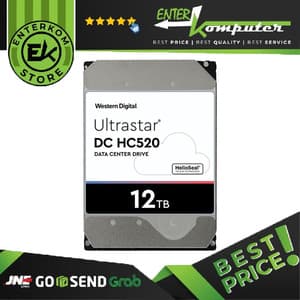 WD Ultrastar DC HC520 12TB SATA 7200RPM 256MB ISE - Garansi 5 Tahun - foto 1