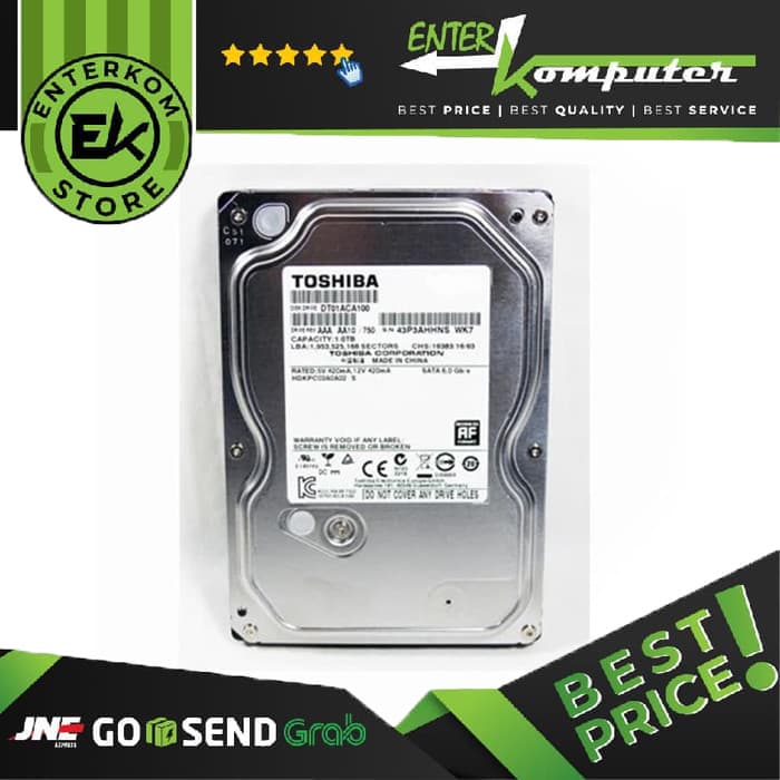 Toshiba 2TB SATA3 5400RPM For CCTV - S300 Series - foto 1