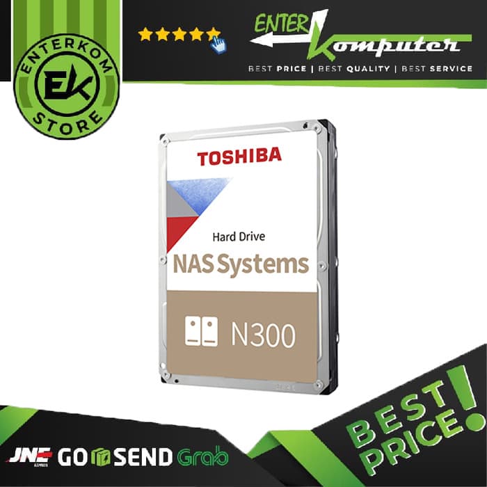 Toshiba 4TB SATA3 7200RPM For NAS - N300 Series - foto 1