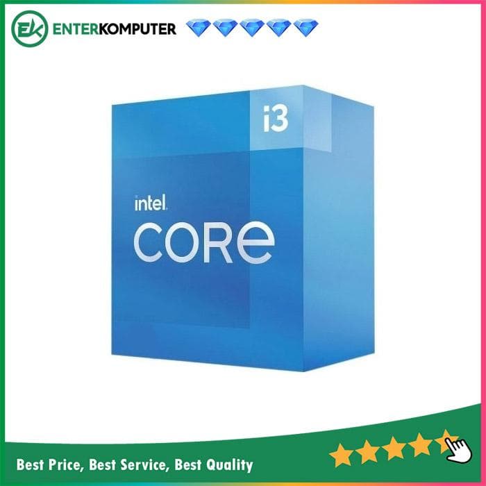 Intel Core i3-13100F 3.4GHz Up To 4.5GHz - Cache 12MB [Box] Socket LGA 1700 - Raptor Lake Series - foto 1
