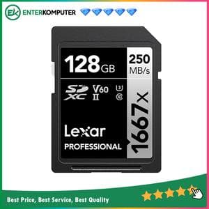 Lexar SDXC Professional 1667x 128GB UHS-II 250MB/s - foto 1