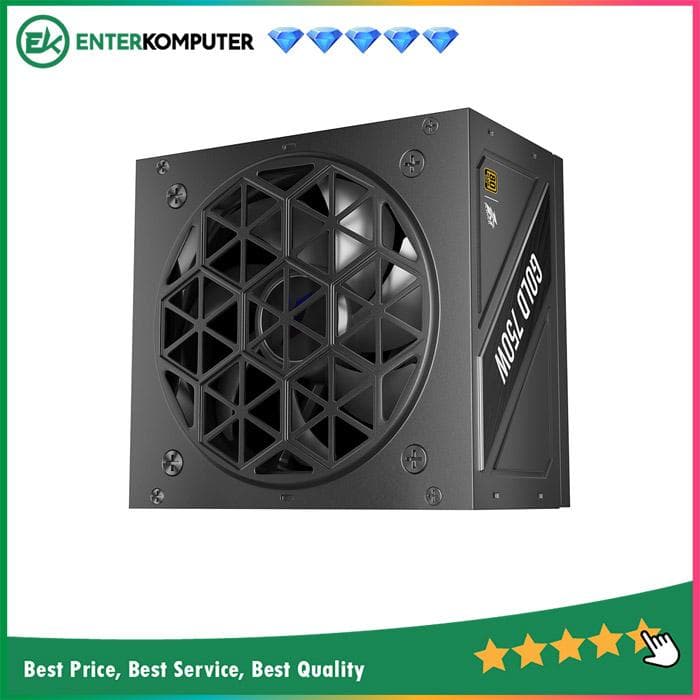1STPLAYER NGDP ATX 3.1 750W HA-750BA4 80+ Gold Certified - Full Modular - ATX3.1 and PCIe 5.1 Ready - Embossed Cable - 10 Years Warranty Replacement - foto 1