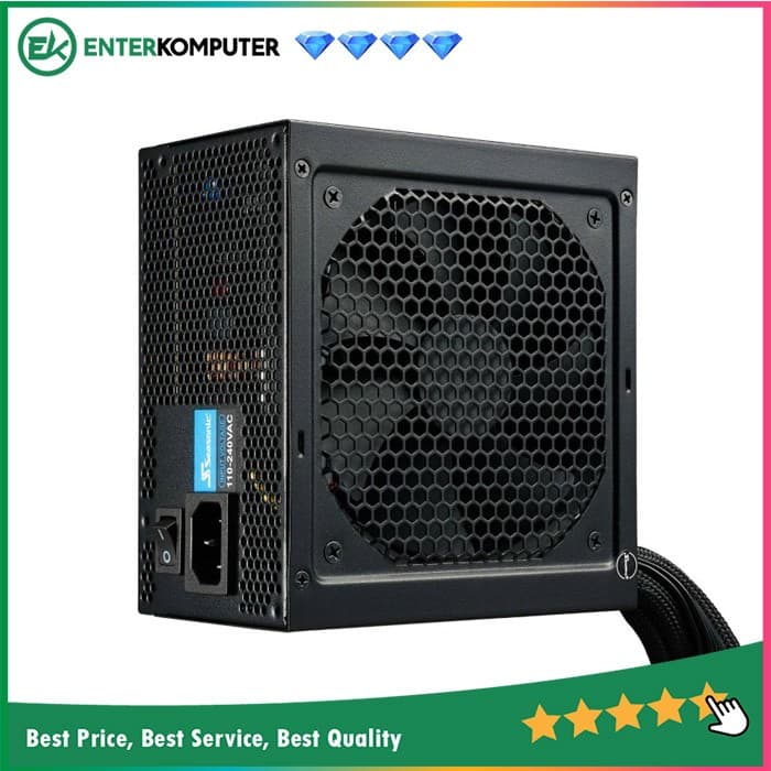 Seasonic S12III-550 550W - 80+ Bronze Certified - 5 Years Warranty Replacement - Retail Box (NO OEM) - foto 1