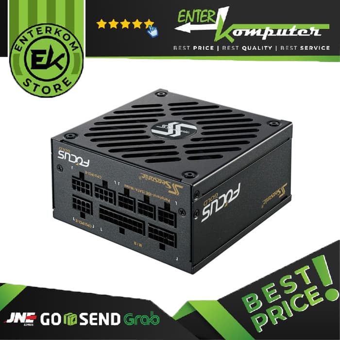 Seasonic Focus Gold SGX-500 SFX Series - 500W Full Modular - 80+ Gold Certified - 10 Years Warranty Replacement - foto 1