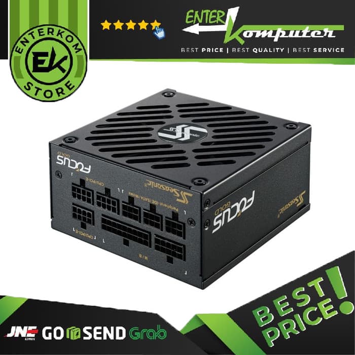Seasonic Focus Gold SGX-650 SFX Series - 650W Full Modular - 80+ Gold Certified - 10 Years Warranty Replacement - foto 1
