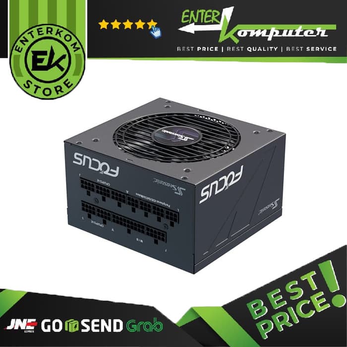 Seasonic Focus Platinum PX-650 - 650W Full Modular - 80+ Platinum Certified - 10 Years Warranty Replacement - foto 1