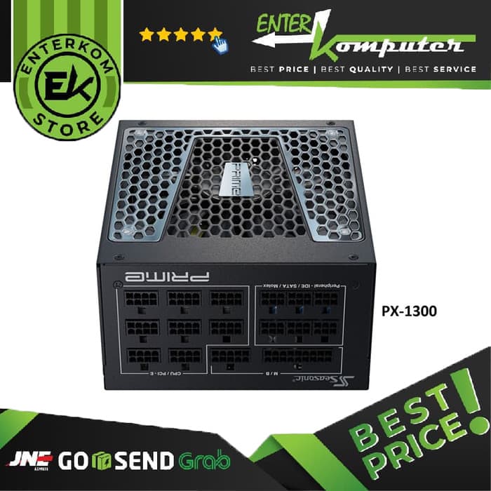 Seasonic Prime Platinum PX-1300 - 1300W Full Modular - 80+ Platinum Certified - 12 Years Warranty Replacement - foto 1