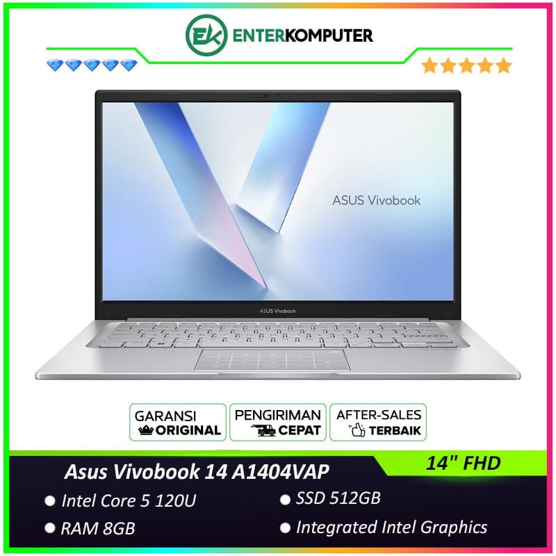 Asus Vivobook 14 A1404VAP-VIPS5851M/VIPS5852M/VIPS5853M - foto 1