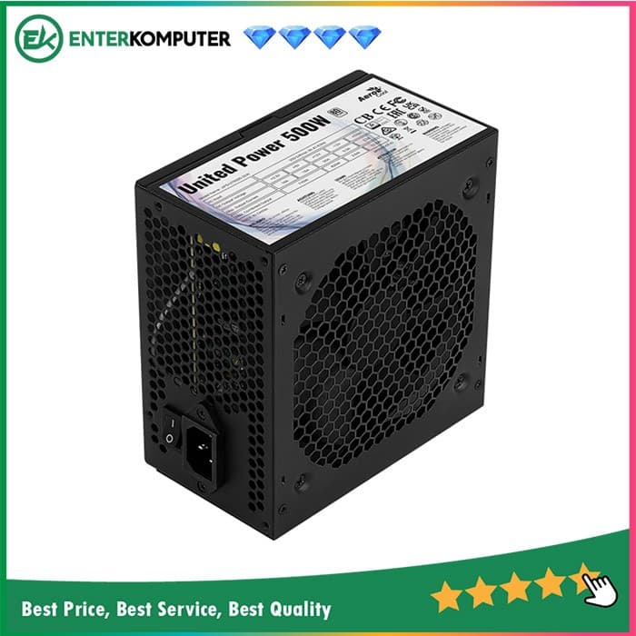 Aerocool United Power 500W 80 Plus White - 2 Years Warranty - foto 1