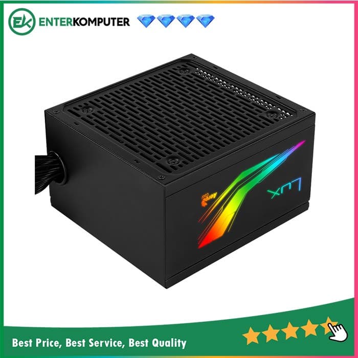 Aerocool LUX RGB 550W 80 Plus Bronze - 2 Years Warranty - foto 1