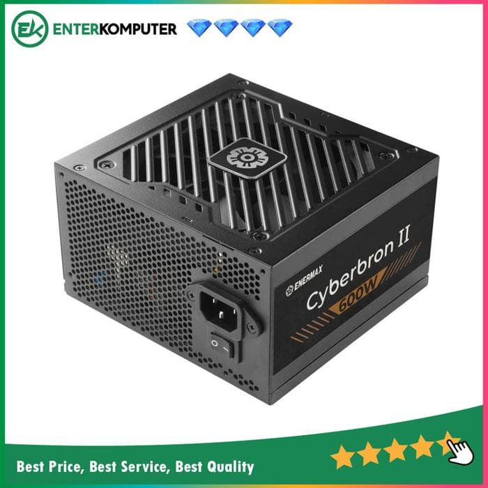 Enermax Cyberbron II 600W 80+ Bronze Flat Cable - ECS600B - foto 1