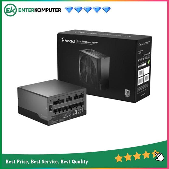 Fractal Ion+ 2 660W 80+ Platinum - Fully Modular - foto 1