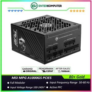 MSI MPG A1000GS PCIE5 1000W 80 Plus Gold Full Modular - foto 1