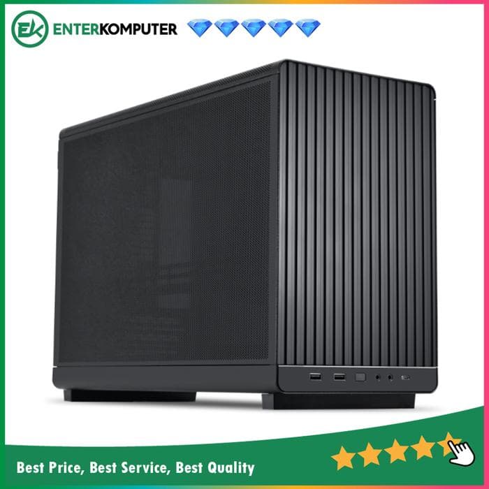 LIAN LI A3-mATX BLACK - Steel Mesh Panels - Stylish Micro-ATX Designed - Minimalist & Enhanced Modularity - USB Type C Included - foto 1