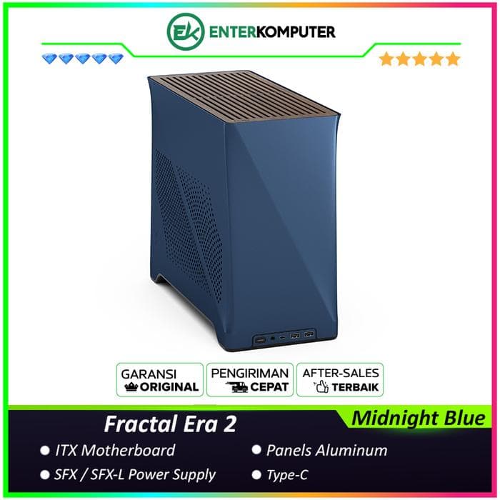 Fractal Era 2 Midnight Blue - Iconic Design SFF Case - foto 1
