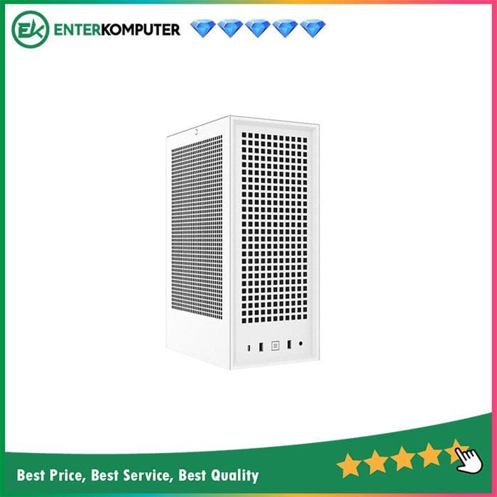Hyte Revolt 3 White - Premium ITX SFF Case - foto 1