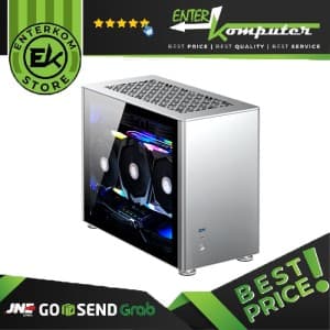Jonsbo A4 Silver - ITX Case - Aluminum Magnesium Case -  Tempered Glass Side Window - PSU Support SFX/SFX-L - foto 1