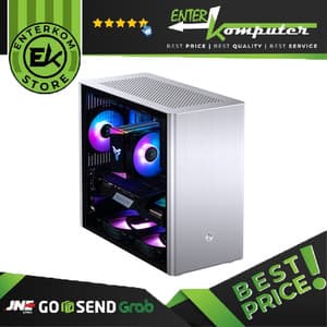 Jonsbo V9 Silver - mATX Case - Aluminum Case - Tempered Glass Side Window - PSU Support SFX/SFX-L - foto 1