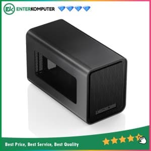 Jonsbo V11 Black - ITX Case - Aluminum Case - Tempered Glass Side Window - PSU support SFX - foto 1