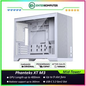 Phanteks XT M3 Matte White Mid-Tower Case - foto 1