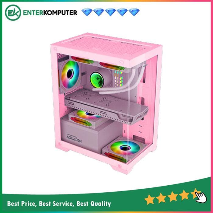Armaggeddon Aquaron M-ATX Pink - foto 1