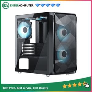 VenomRX PRAVA BLACK - Micro ATX Tempered Glass - foto 1