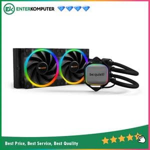 be quiet! Pure Loop 2 FX 240mm ARGB Liquid Cooler - Impressive Illumination & Superior Cooling - 2x Light Wings 120mm PWM High-Speed Fan - foto 1