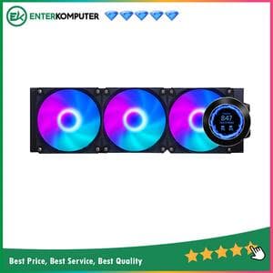 PRIME PREMIUM ANIMA 360MM BLACK - ARGB Liquid Cooler with LCD Display Custom - foto 1