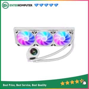 PRIME PREMIUM GALATEK 360 WHITE - ARGB Liquid Cooler with LCD Display - foto 1