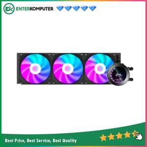PRIME PREMIUM GALATEK 360 BLACK - ARGB Liquid Cooler with LCD Display - foto 1