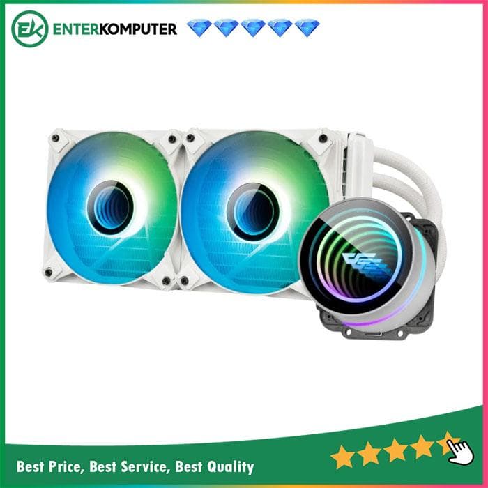 Aigo DarkFlash DX240 Twister V2.6 RGB - White Edition - foto 1