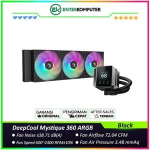 DeepCool Mystique 360 ARGB 5th Gen Liquid Cooler with LCD Screen - foto 1