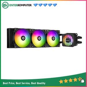 Enermax LIQMAXFLO 360mm Liquid CPU Cooler - 38mm Thick Radiator - ELC-LMF360T-ARGB - foto 1