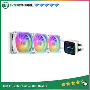 Enermax AQUAFUSION ADV White 360mm Liquid CPU Cooler - ELC-AQFA360-SQA-W - foto 1