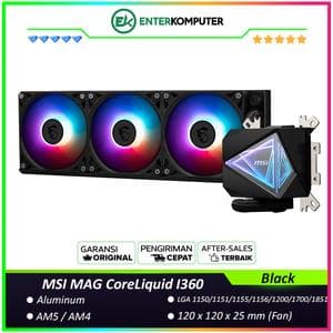 MSI MAG CoreLiquid I360 - Support LGA1700/LGA1851/AM5 - foto 1
