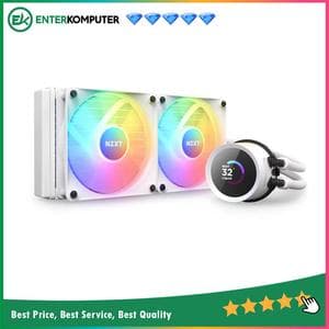 NZXT Kraken 240 RGB White - 240mm AIO Liquid Cooler - foto 1