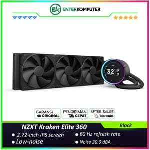 NZXT Kraken Elite 360 360mm AIO Liquid Cooler with 2.72 IPS LCD - foto 1