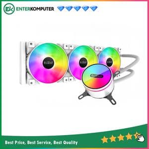 PCCooler GI-CX360 White ARGB Liquid Cooler - foto 1