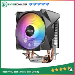 Antec A30 Neo ARGB High Performance CPU Cooler - 2 Direct-Touch Copper Heat Pipes with PWM ARGB Fan - Compatibility All Socket (AM5 Ready) - foto 1