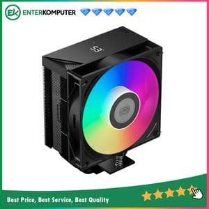 PCCooler RT500 Digital ARGB Black Tower CPU Cooler with Smart Digital Monitor - foto 1