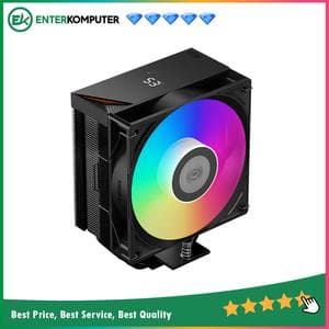 PCCooler RT400 Digital ARGB Black Tower CPU Cooler with Smart Digital Monitor - foto 1