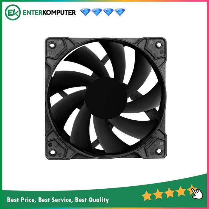 CUBE GAMING BLACK (Hydro Bearing) - 12CM FAN - foto 1