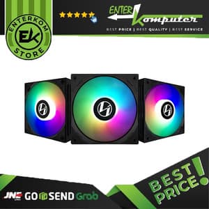 LIAN LI ST120 BLACK - 3PCS 12CM ARGB FAN & CONTROLLER - foto 1